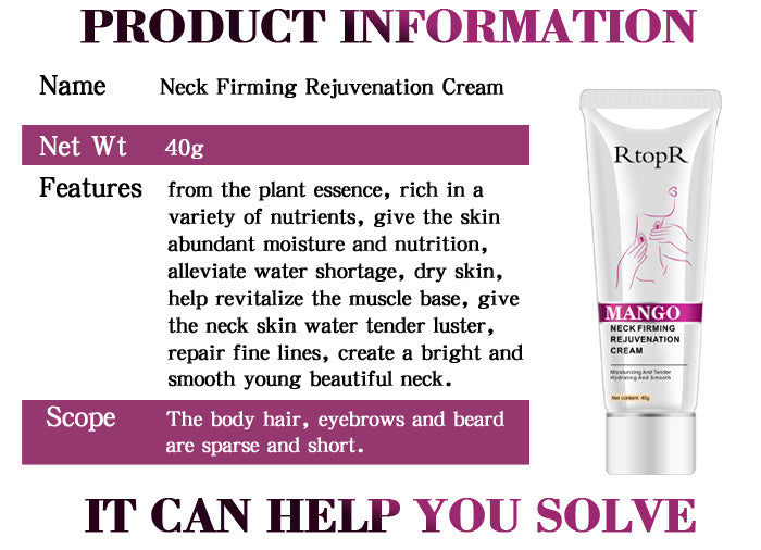 Cream Anti-wrinkle Firming Skin Whitening Moisturizing Neck Serum