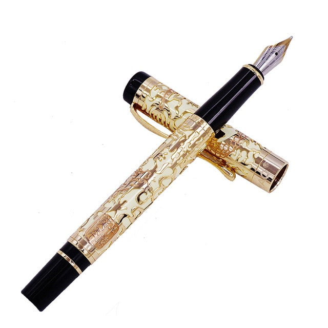 Metal Dragon Fountain Pen Luxury
