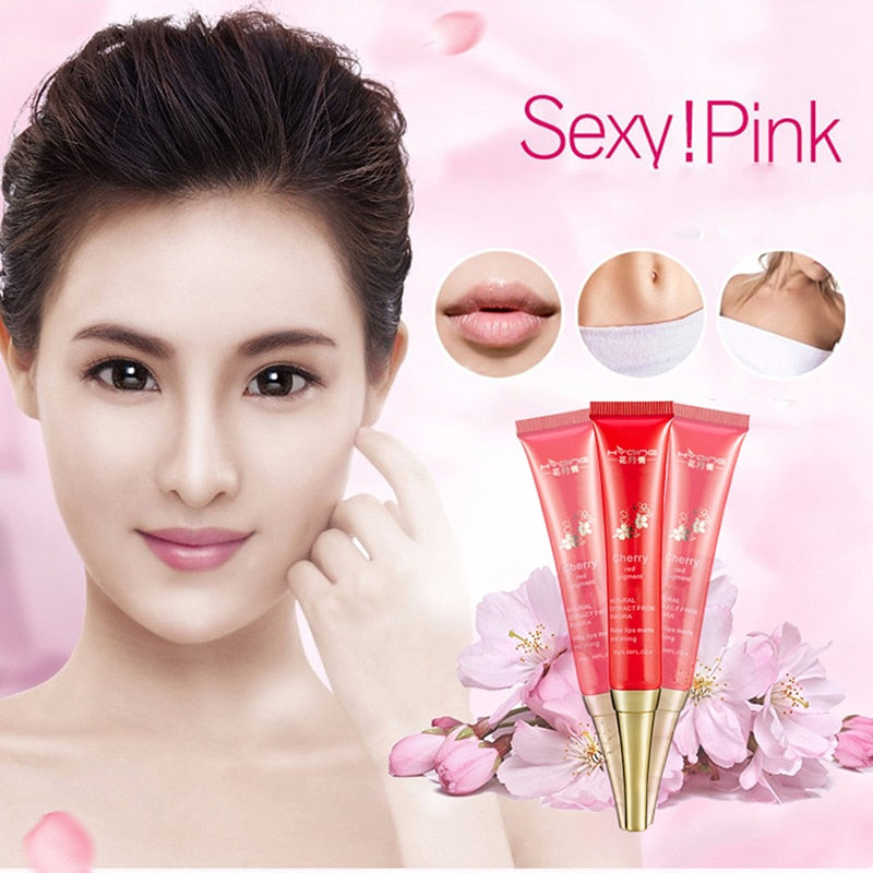 Whitening Dark Nipple Bleaching Cream Skin Care Body Whitening Cream Women Vaginal Lips Private Part Pink