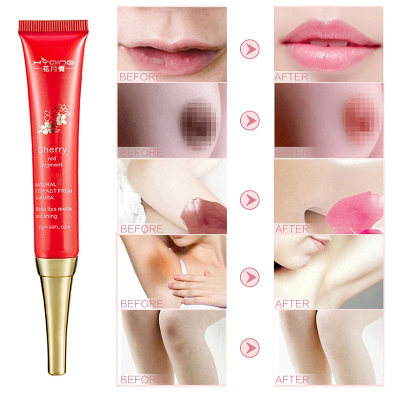 Whitening Dark Nipple Bleaching Cream Skin Care Body Whitening Cream Women Vaginal Lips Private Part Pink