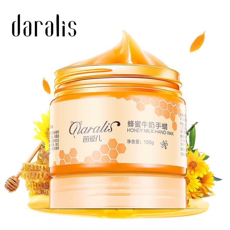 Milk Honey Paraffin Wax Hand Mask Peel Mask Exfoliating Moisturizing