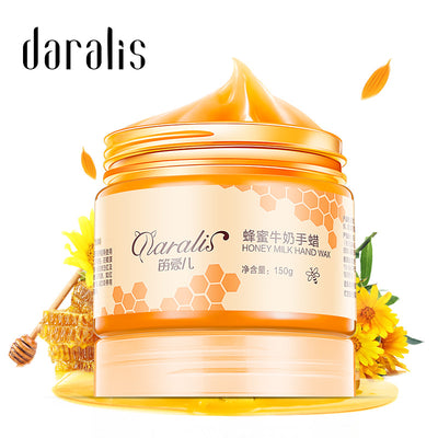 Milk Honey Paraffin Wax Hand Mask Peel Mask Exfoliating Moisturizing