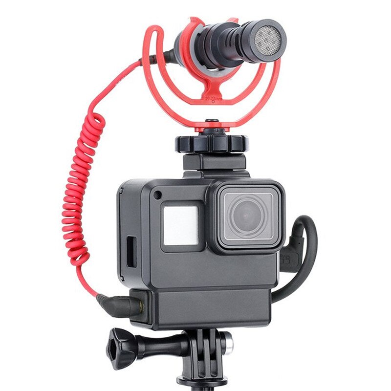Protective Housing Case Cover GoPro Hero 5 6 7 Vlogging Cage Frame